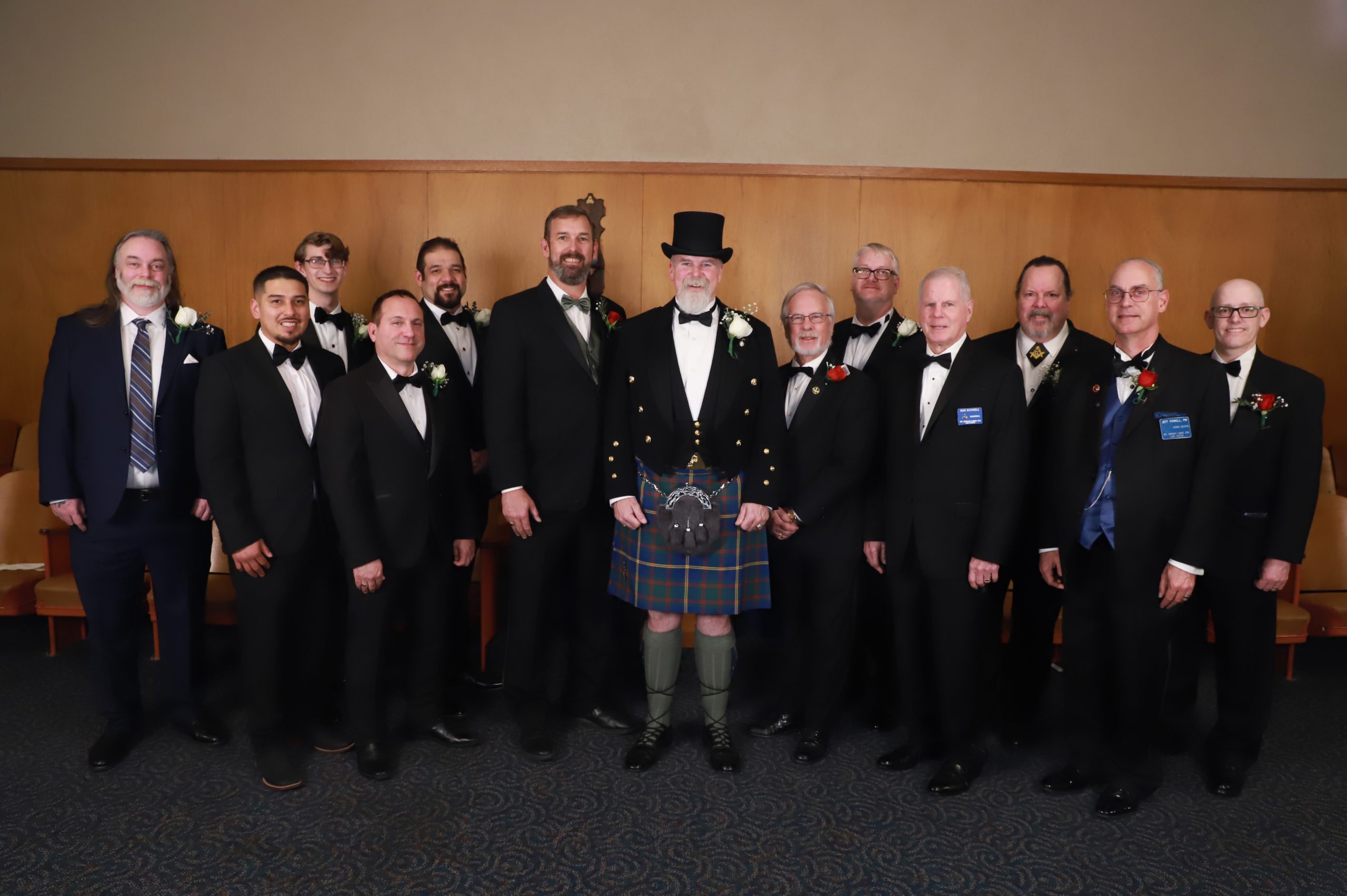 Officers of Masonic Lodge #292